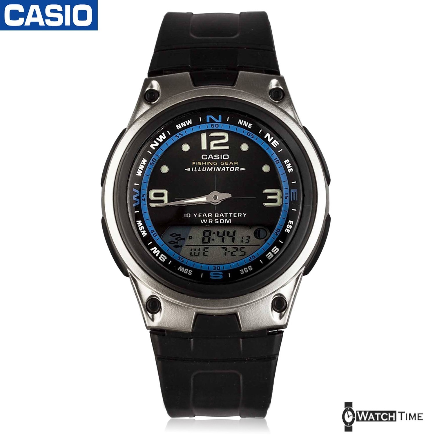 qoo10 - casio mens illuminator watch aw-82-1av.